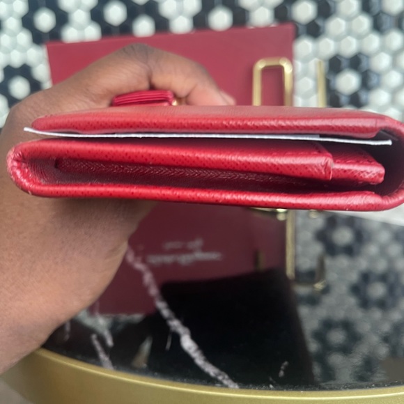 EUC Ferragamo red long wallet - Picture 4 of 6